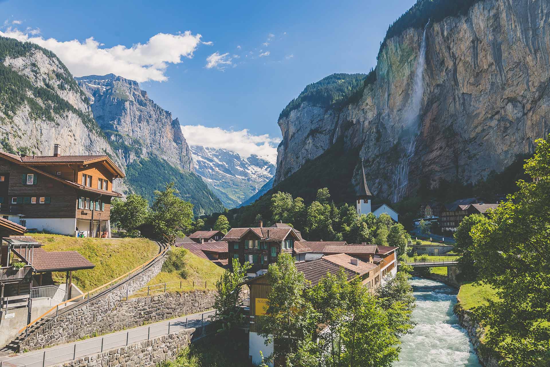 Alpine Scenery in Summer